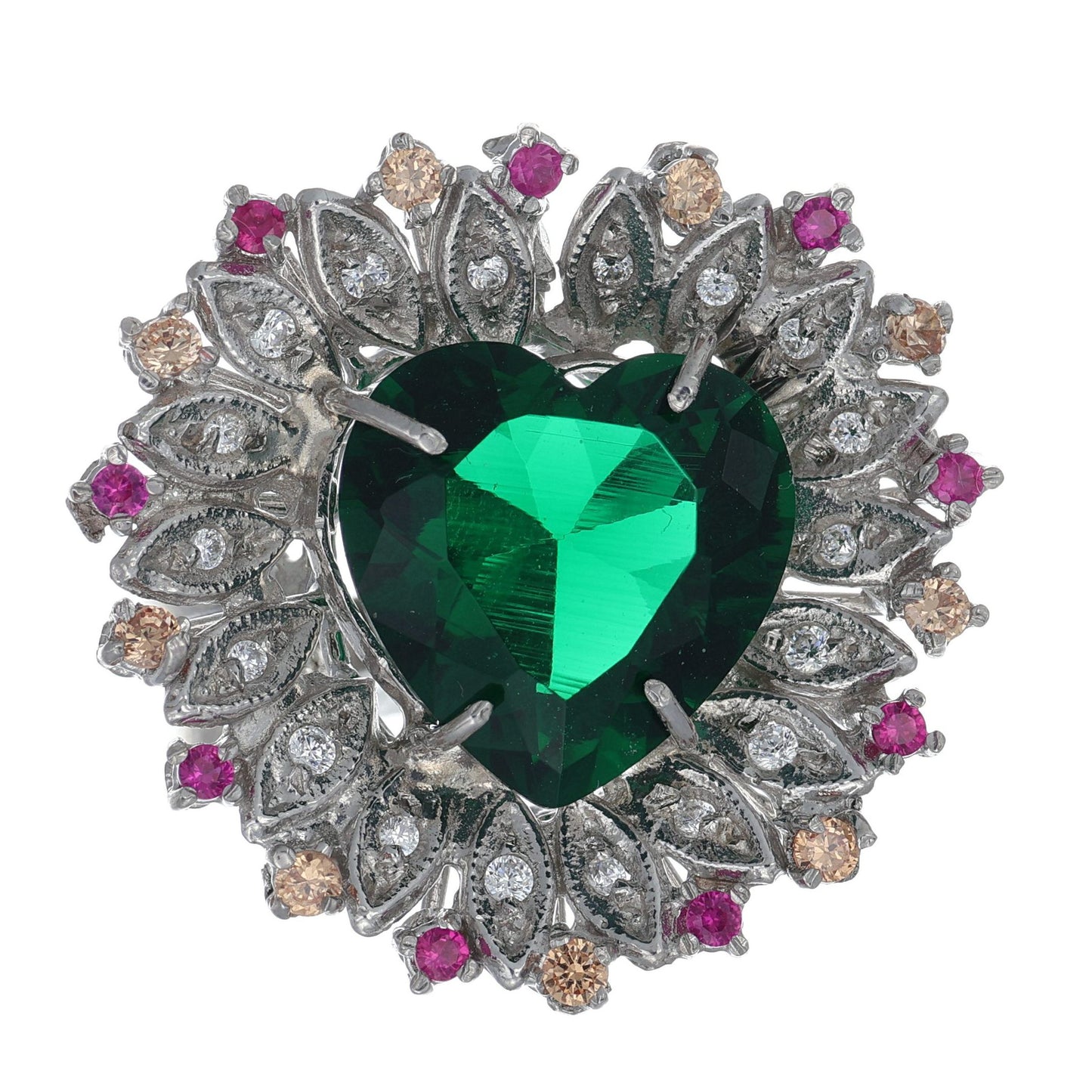 Anello a cuore.