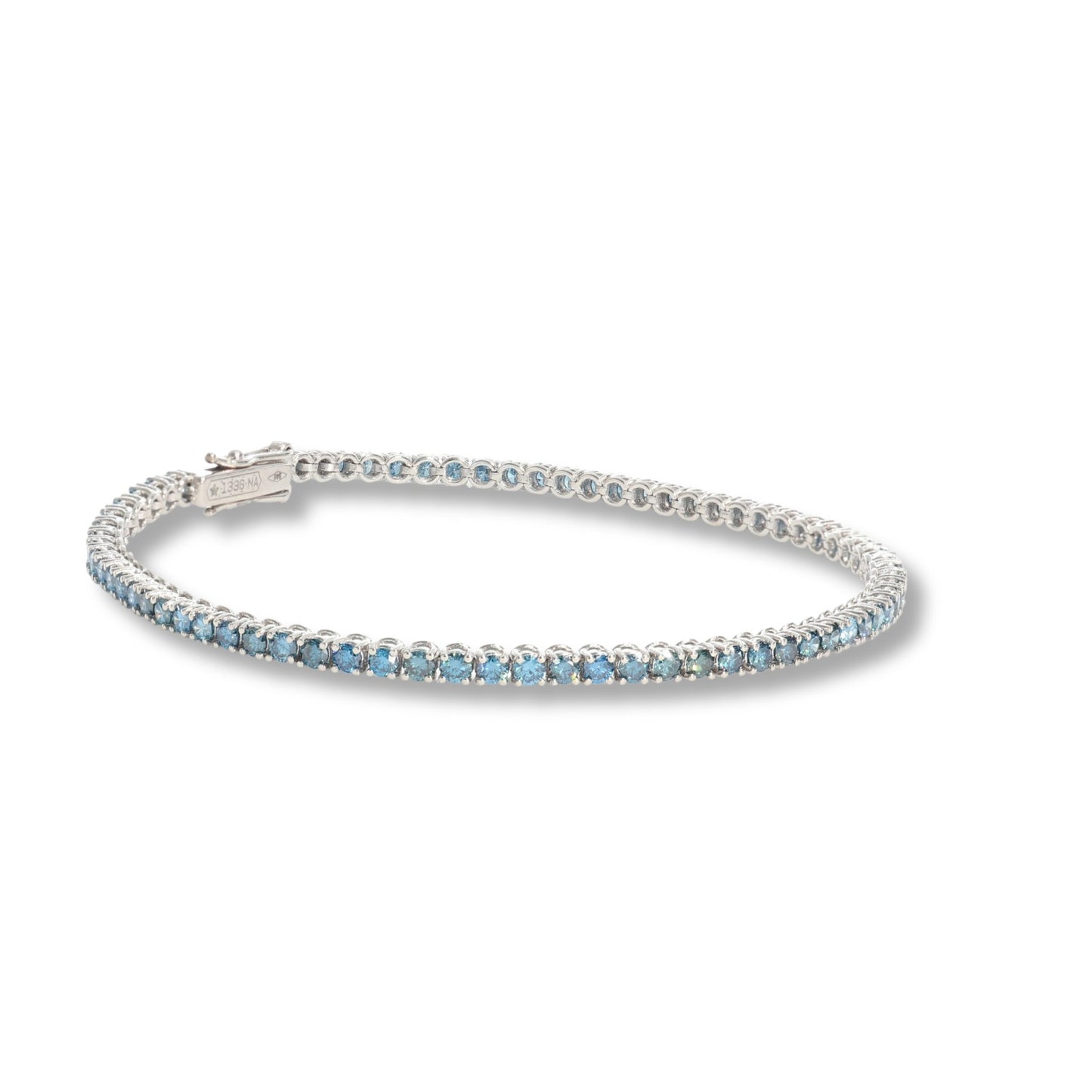 Tennis in oro 14 Kt con diamanti certificati lab grown