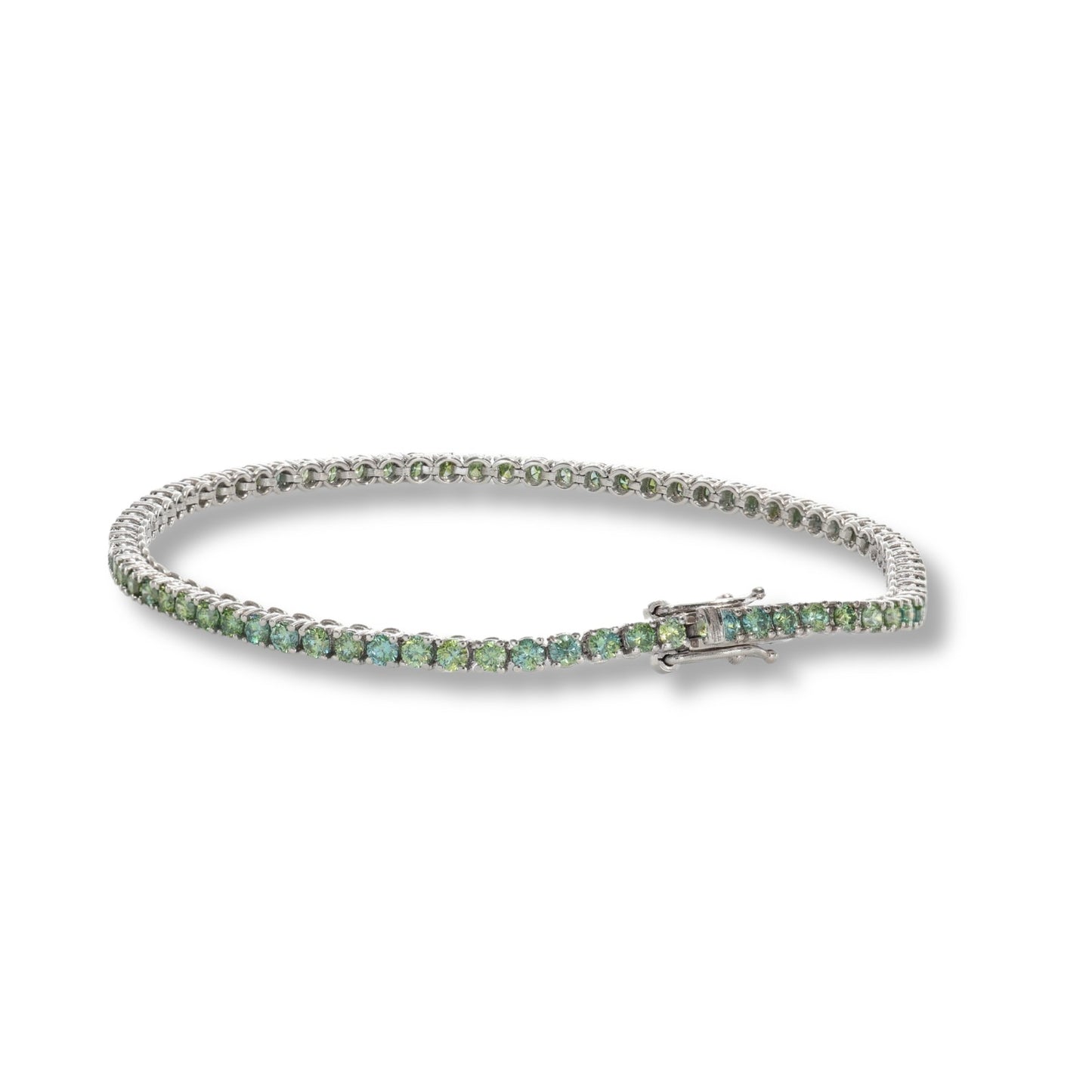 Tennis in oro 14 Kt con diamanti certificati lab grown