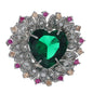 Anello a cuore.