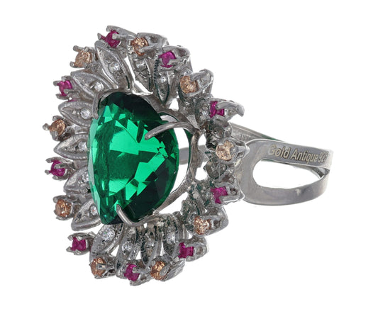 Anello a cuore.