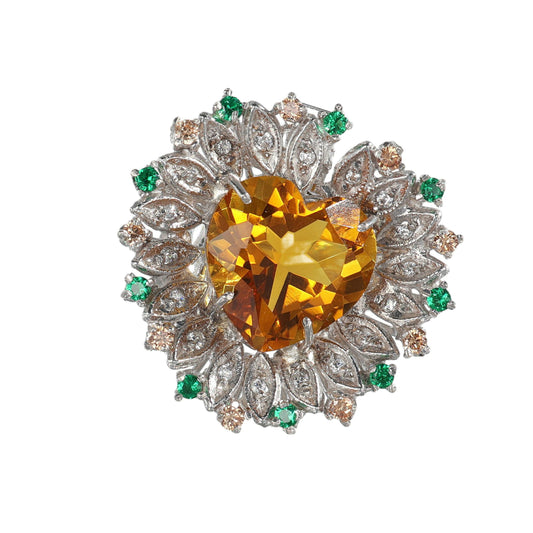 Anello a cuore.