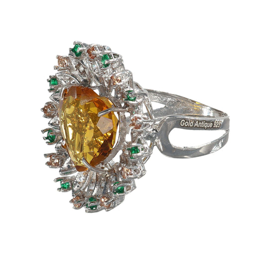 Anello a cuore.