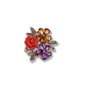 Anello Riproduzione  Antico in argento 925 e Oro 9 Kt