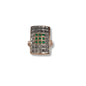 Anello Riproduzione  Antico in argento 925 e Oro 9 Kt
