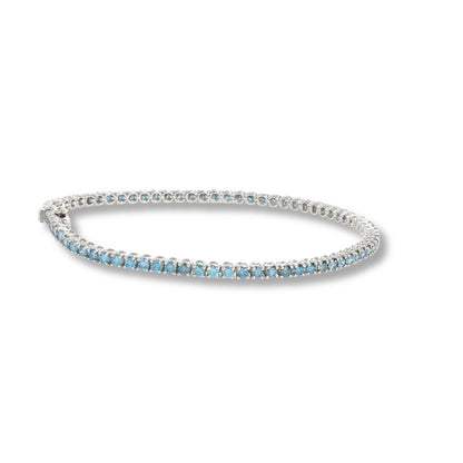 Tennis in oro 14 Kt con diamanti certificati lab grown
